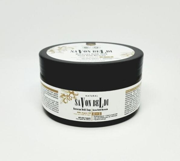 savon noir Jood Beauty natural 100% bio organic avec Argan huile